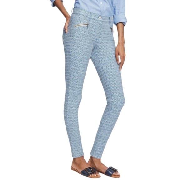 J. McLaughlin jeans  Baxter style Jeans Navy Sand Size 6 - Picture 1 of 12